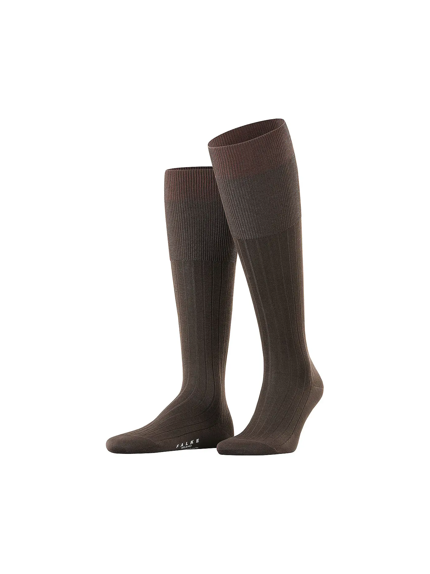 FALKE | Stutzen MILANO brown | 